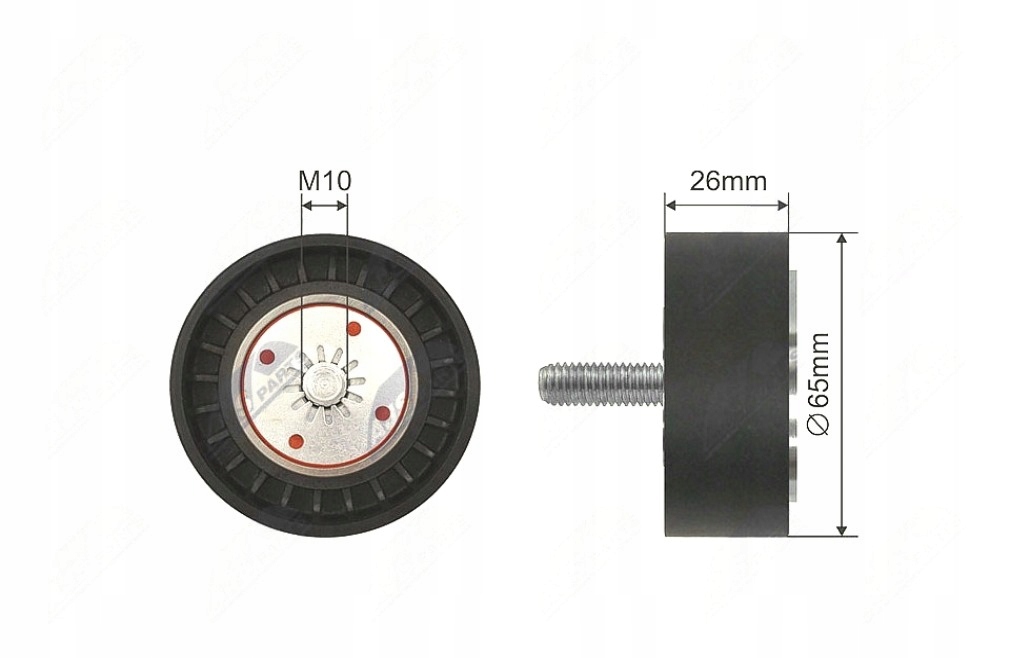 фото №1, Ролик ремень клиновой do chevrolet lacetti 2.0