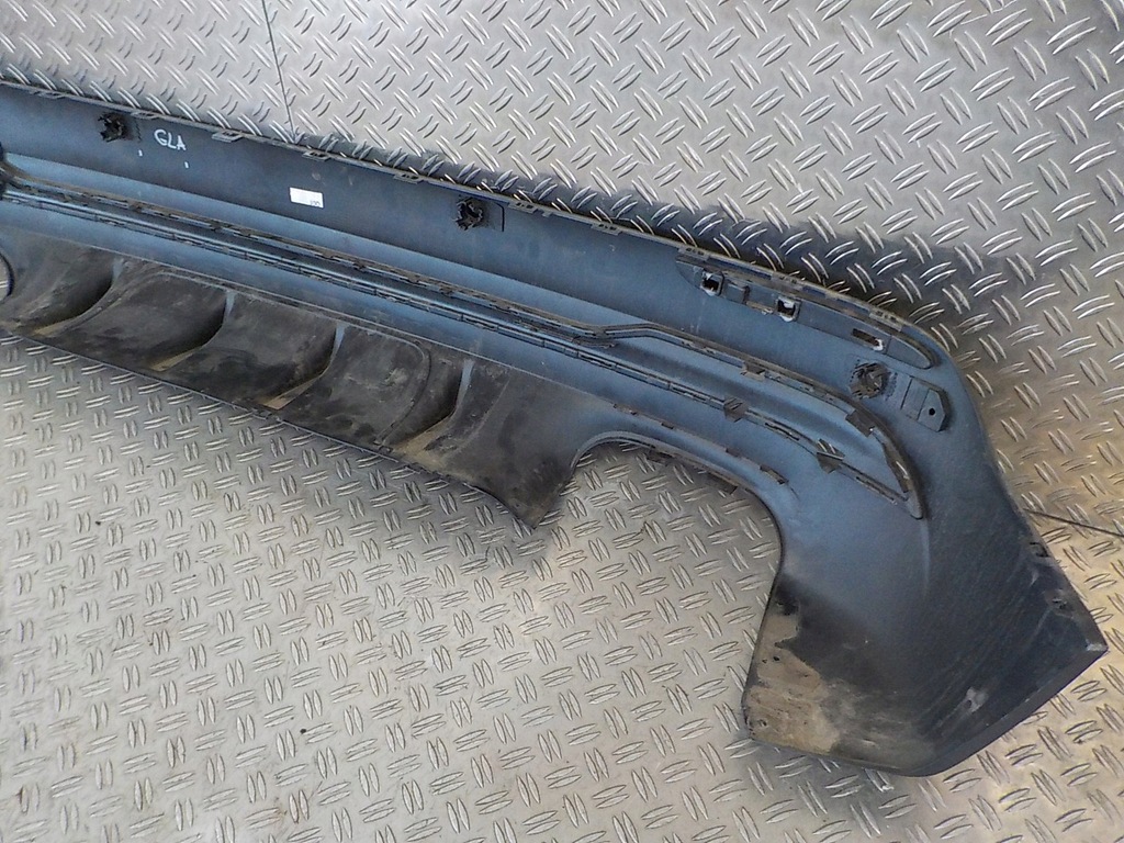 фото №8, Mercedes gla x247 amg накладка молдинг бампера задня