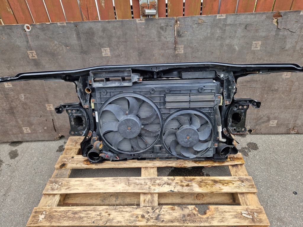 фото №5, Vw passat cc 1,8 tfsi 08-12 pas передний радиатор