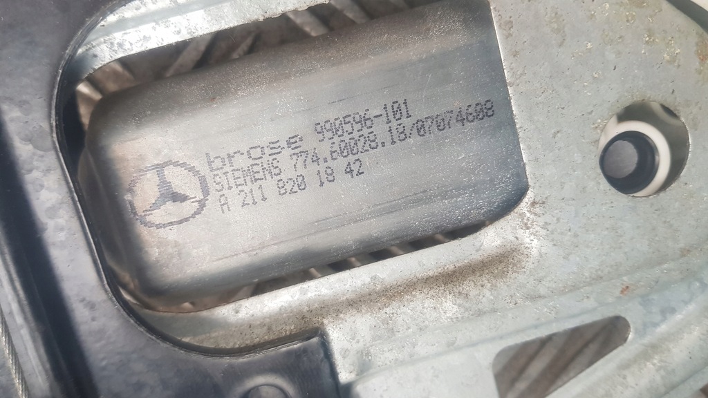 фото №8, Mercedes w203 підйомник лівий перед