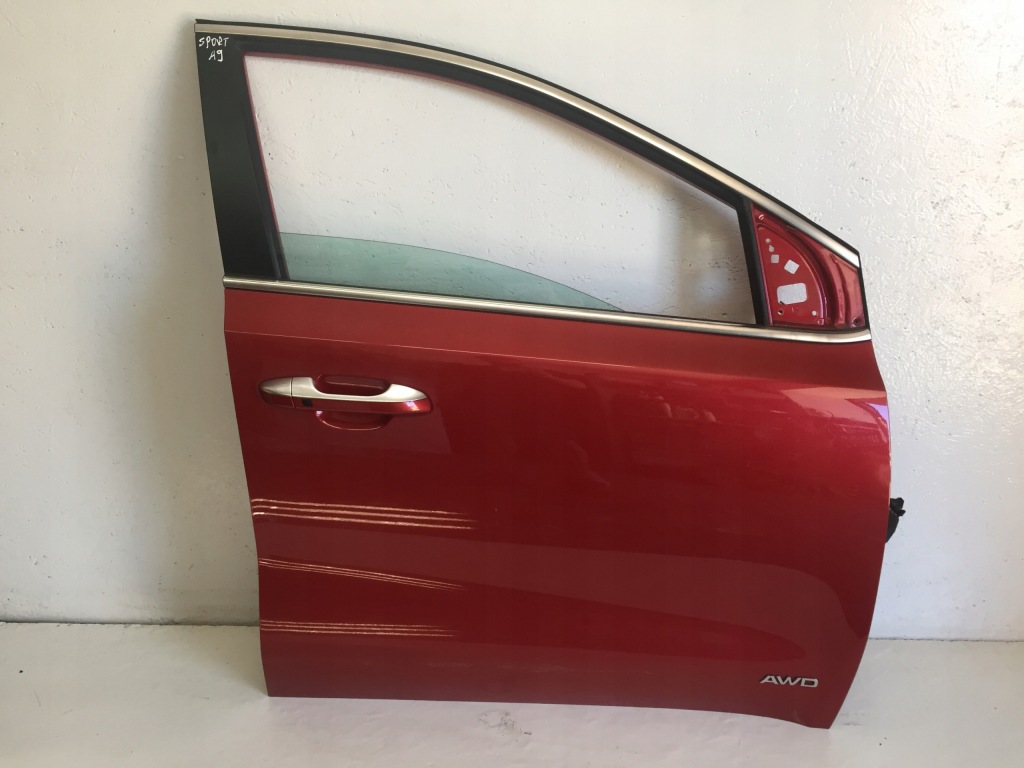 фото №1, Дверь перед правый kia sportage iv цвет a9