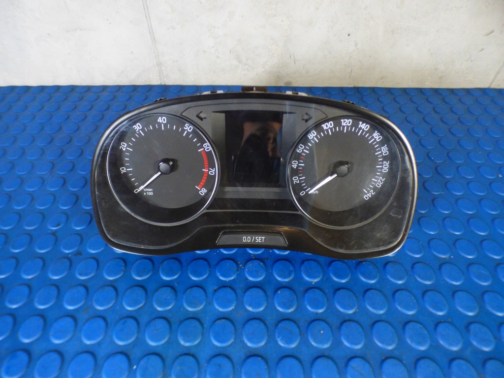 фото №12, Набор запуска бортовой компьютер счетчик skoda fabia iii 1.0bz