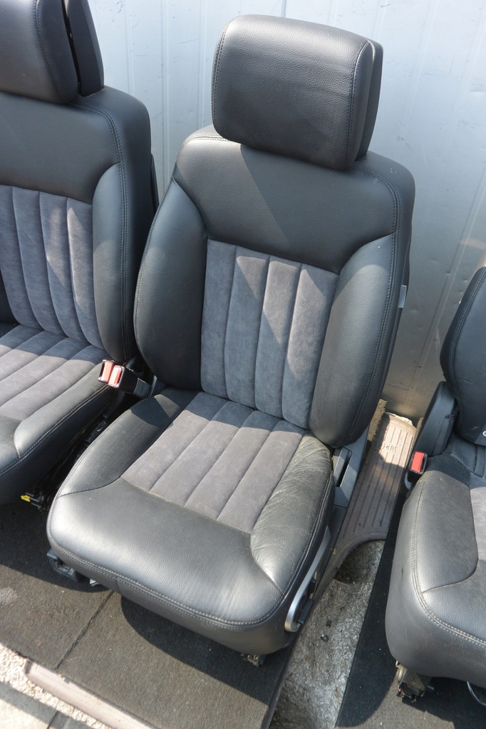 фото №4, Комплект сидінь обшивки mercedes r-klasa w251 long 6 місць eu czarna шкіра