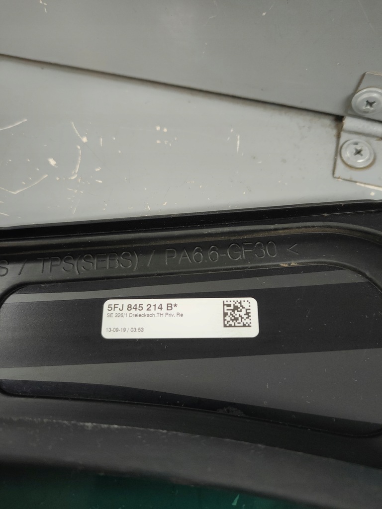 фото №9, Seat tarraco стекло дверь правая задняя задняя 2019 5fj845214b 2019rok as3