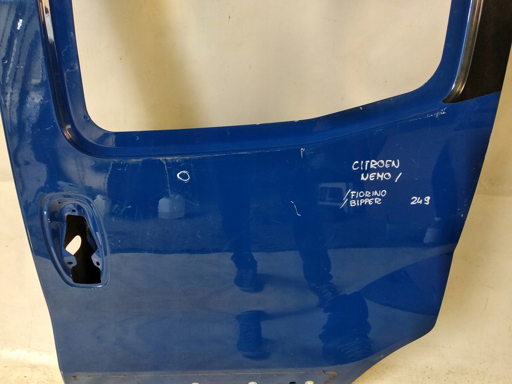 фото №6, Citroen nemo fiorino bipper дверь левая задние bok