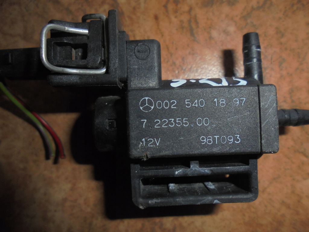 фото №8, Mercedes клапан вакуум 0025401897