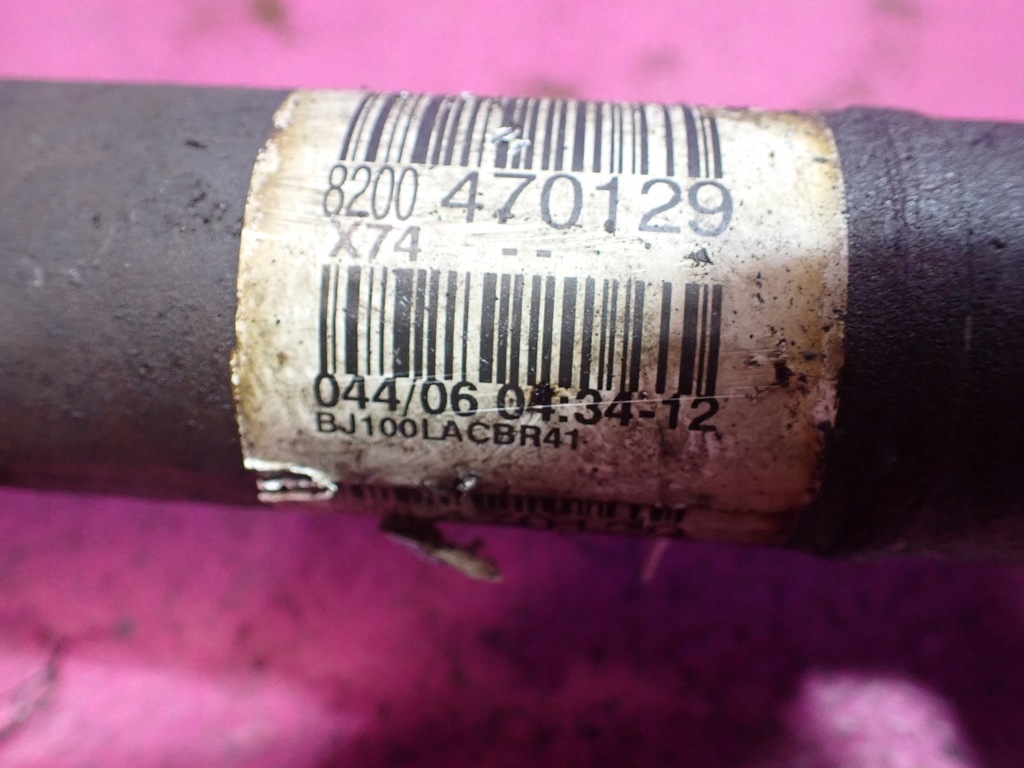 фото №4, Renault laguna ii 1.9 dci 130km приводной вал левая шарнир