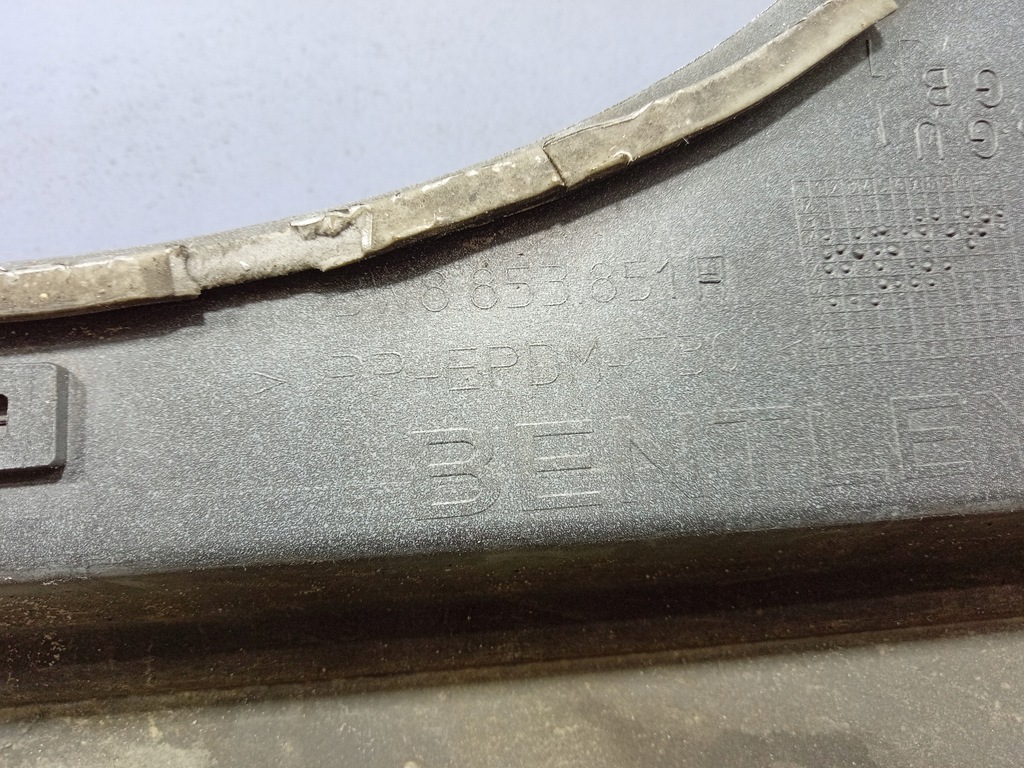 фото №8, Bentley continental gt i 03-11 молдинг порог левая 3w8853851h lk7s