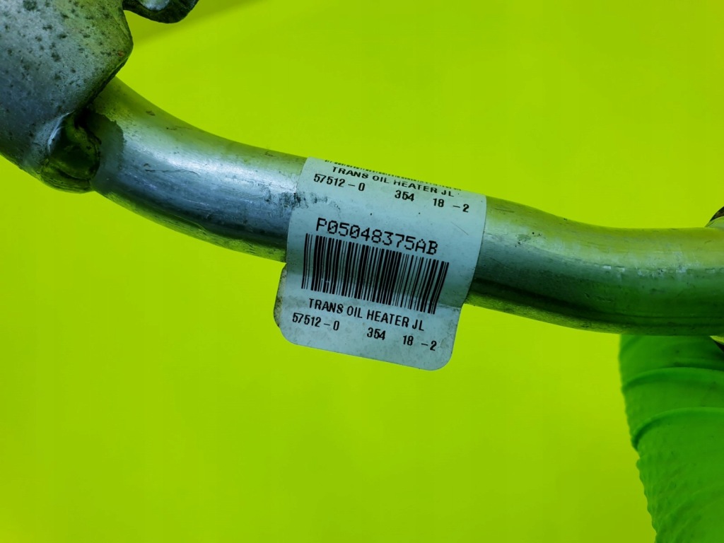 фото №7, Шланг трубка води wrangler jl kl 2.0 t p05048375ab