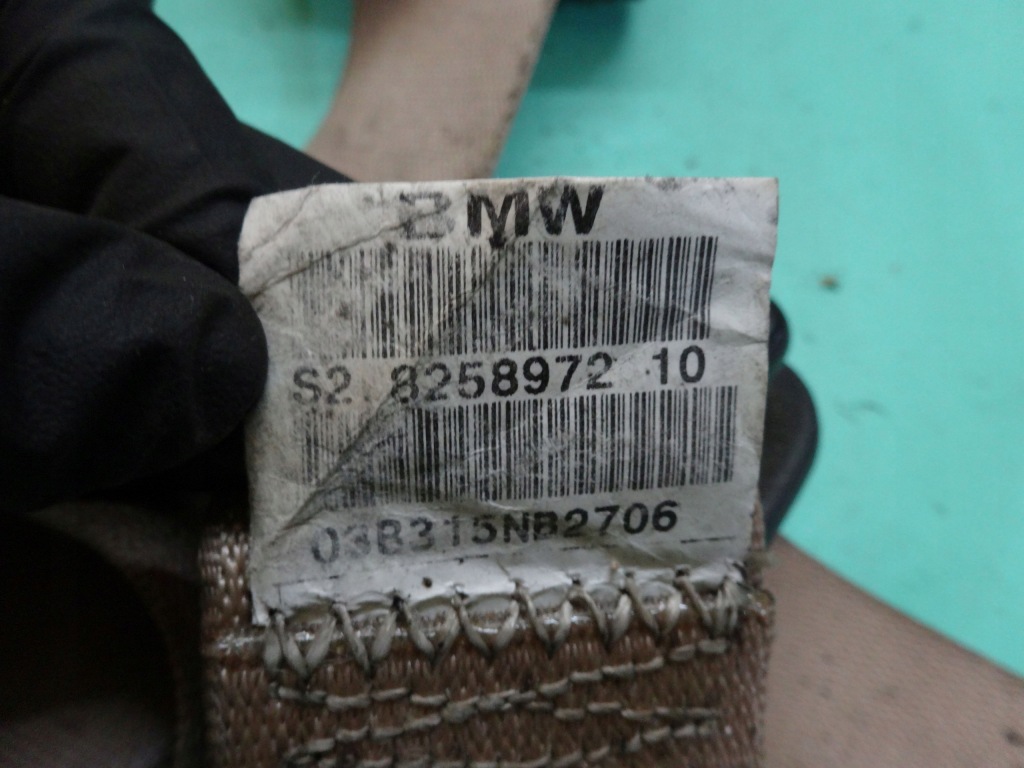 Bmw x5 1 e53 04r ремень безопасности правая  перед 8258972 Недорого