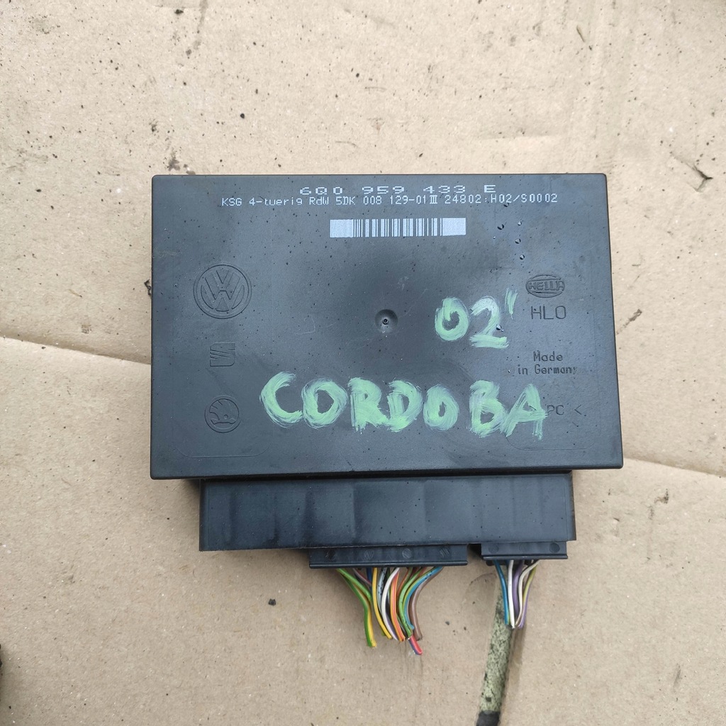 фото №1, Модуль комфорта seat cordoba ii 2 ibiza 3 6q0959433e