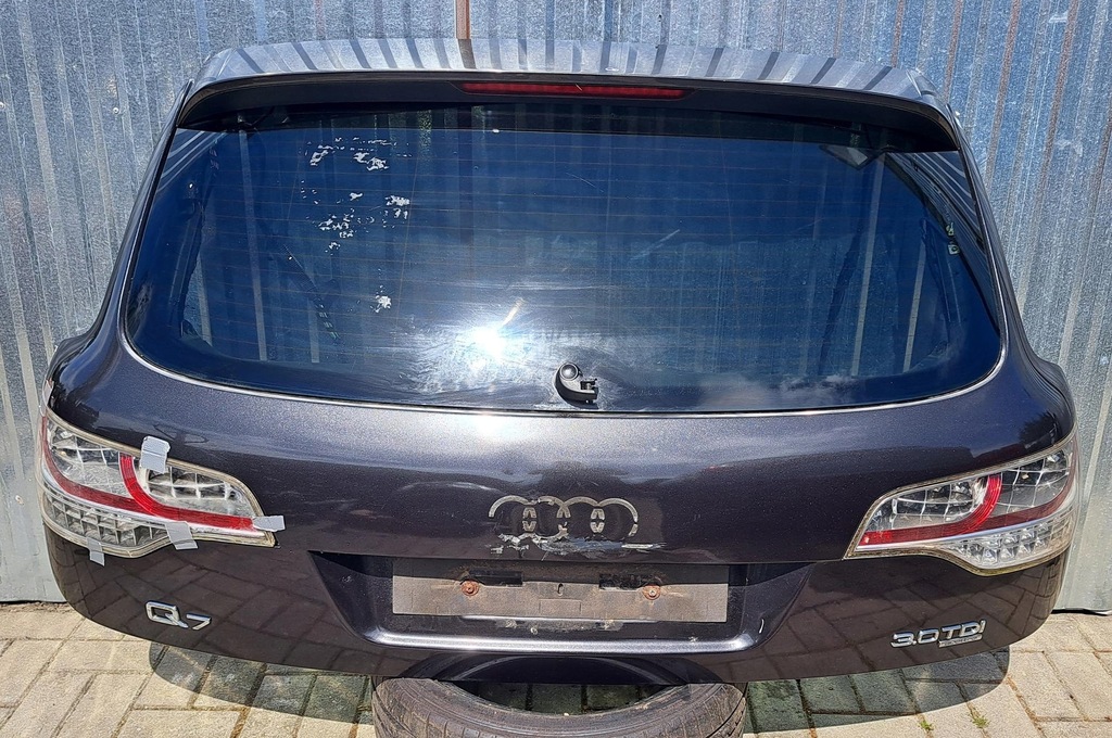 фото №5, Audi q7 4l lz7l кришка багажника багажника комплектна bez лампа #