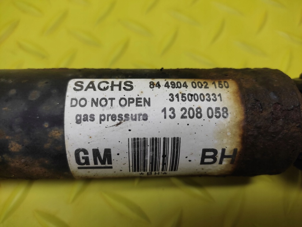 фото №4, Opel signum 2.0 амортизатор лівий задня