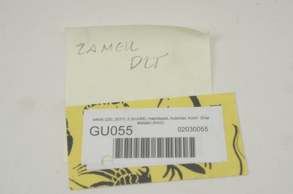 фото №8, Gu055 infiniti q30 замок дверь левый задняя