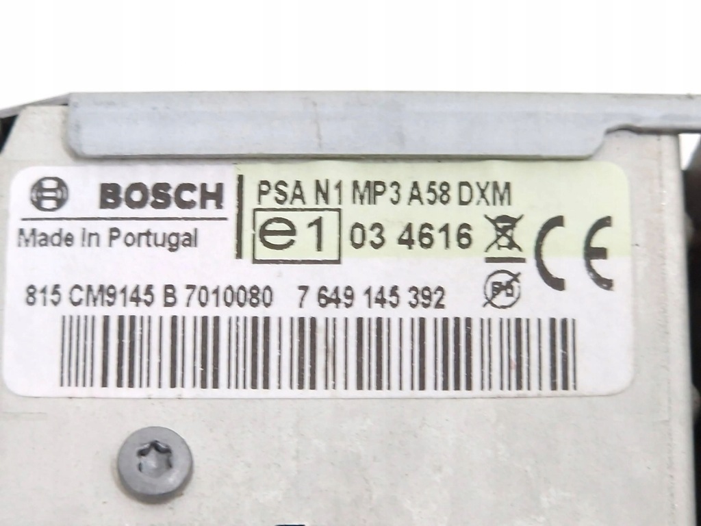 фото №7, Peugeot 5008 2011 панель / радиопроигрыватель cd/dvd/gps