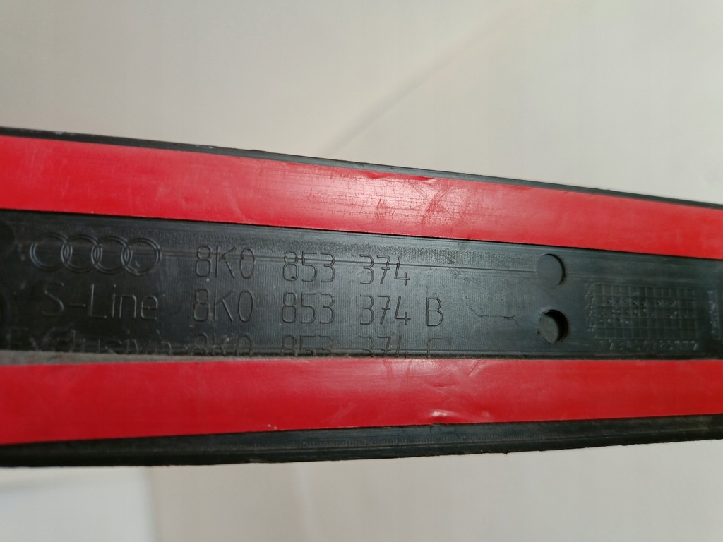 фото №7, Молдинг накладка поріг перед правий 8k0853374 audi a4 b8 s-line