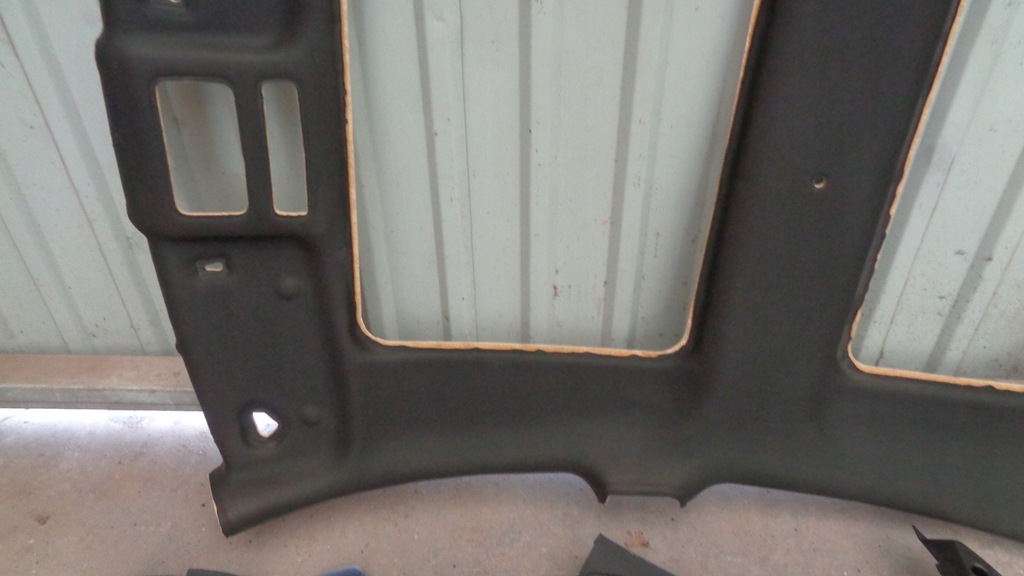 фото №9, Потолок пластики czarna alfa romeo giulietta крыша панорама комплект