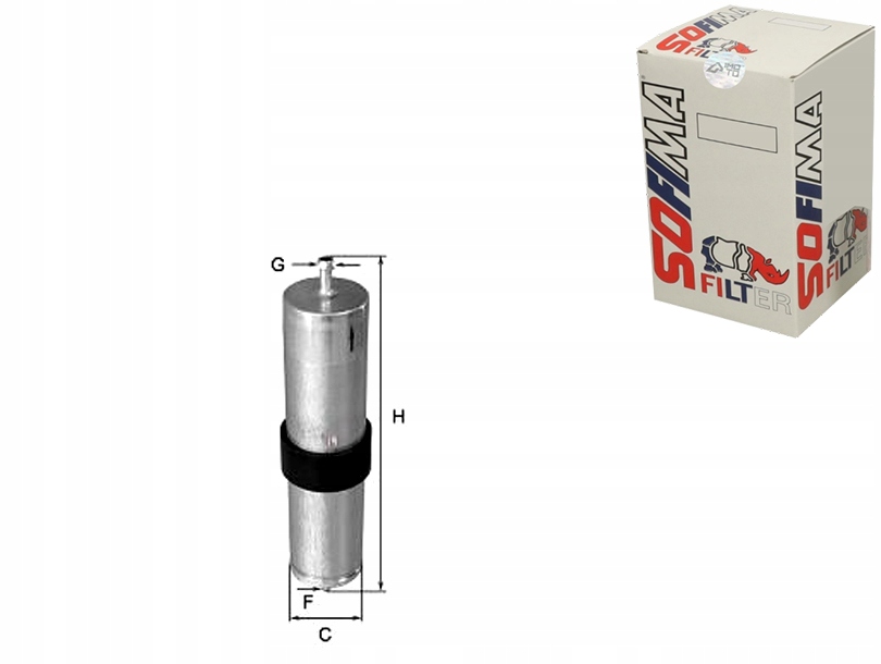 фото №1, Sofima фільтр пального mini mini one d r50. r53