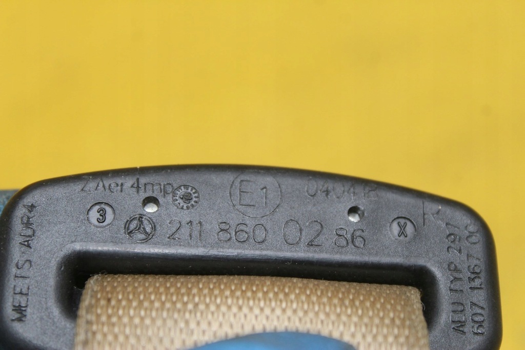 фото №7, Pas безопасности правый перед 605369000 cls w219