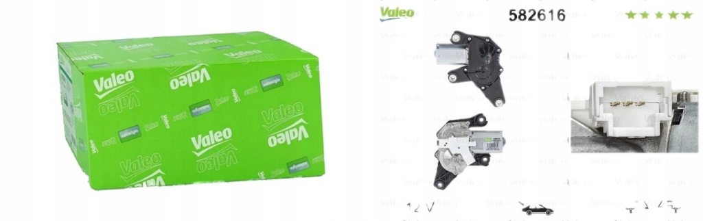 фото №5, Двигун двірник renault clio ii,iii, modus, twingo ii 06.01- задня valeo