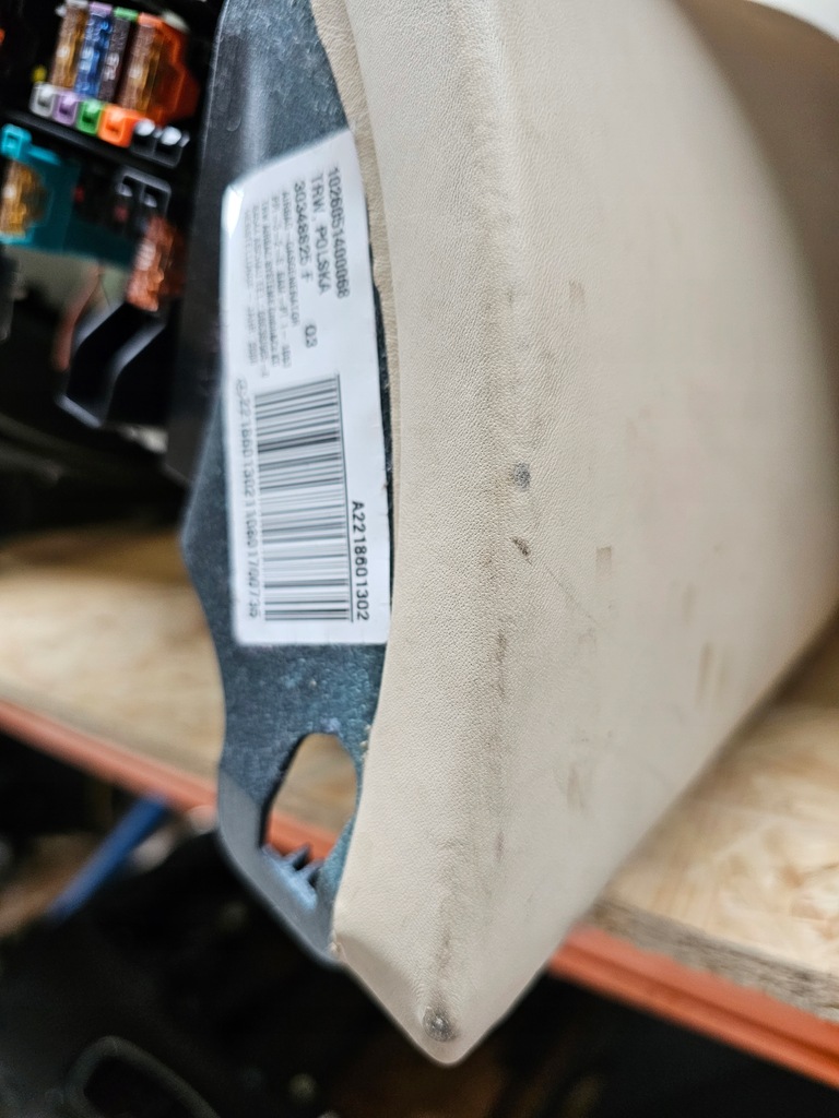 фото №15, Панель приладів консоль подушка безпеки ремені mercedes s-klasa w221