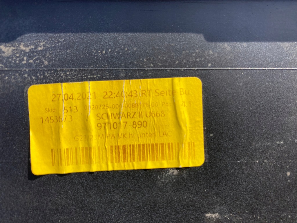 фото №8, Дифузор накладка бампера задня bmw 4 g22 g23