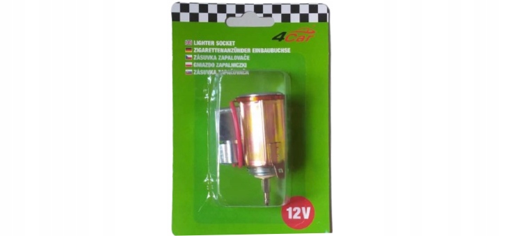 фото №1, Разъём прикуривателя 12v 4car