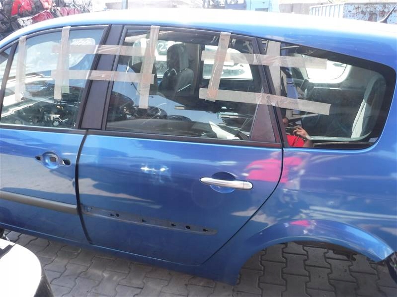 фото №2, Дверь левый задняя renault grand scenic ii tei45