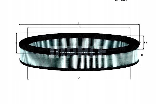 Lx716 - фільтр повітря renault r19,r21 Київ