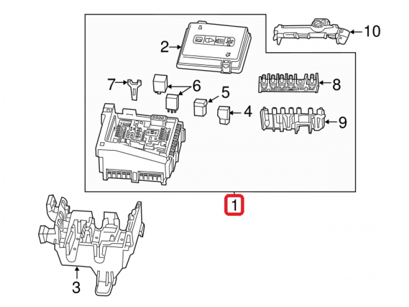 фото №2, 2016 chevrolet camaro двигун fuse & relay box