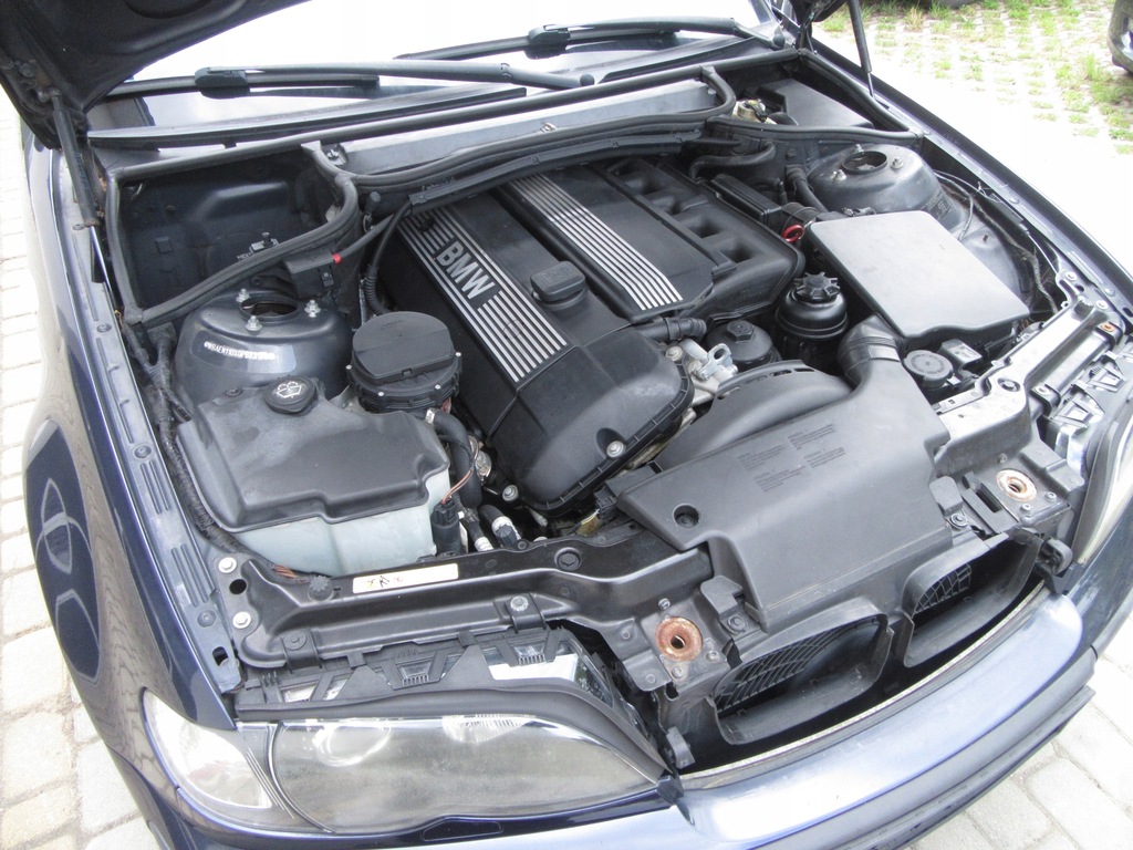 фото №6, Двигатель kompletny swap bmw 3 e46 2.2 m54 170km m54b22 2004r. europa автоматическая коробка передач
