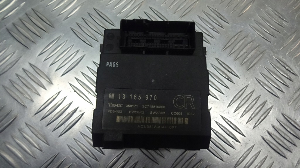 фото №1, Модуль комфорта opel vectra c 13165970cr