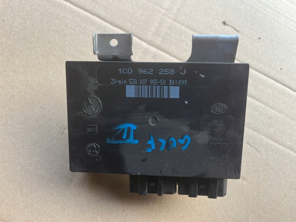 фото №1, Модуль комфорта блок управления volkswagen golf iv 1co962258j