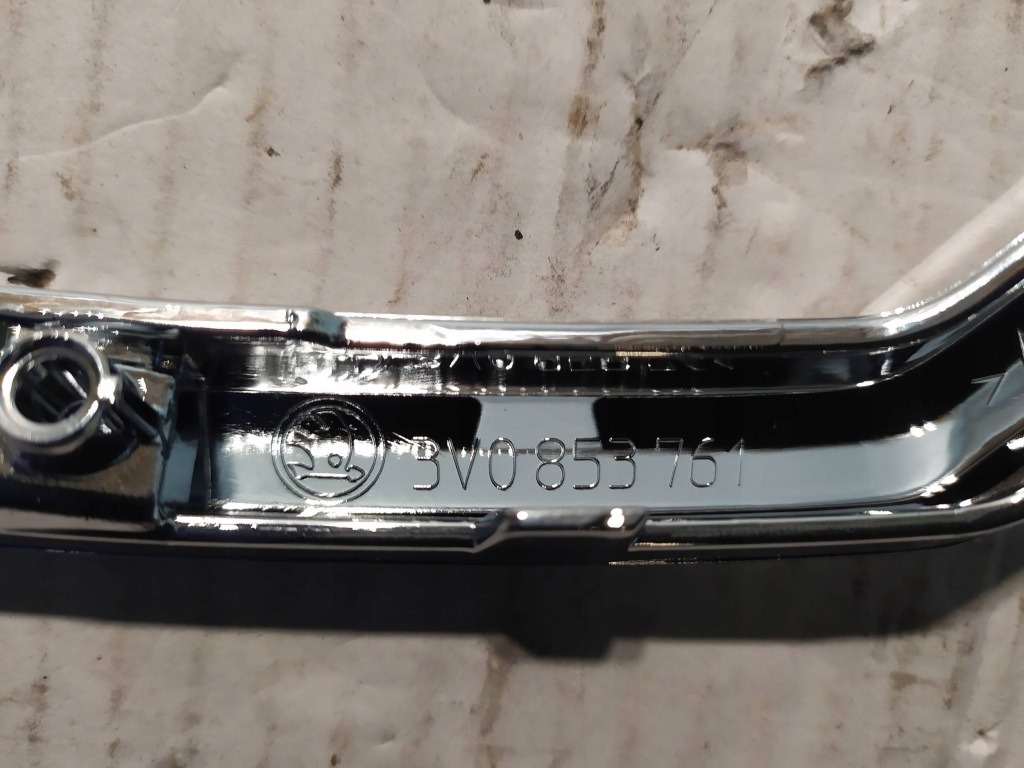 фото №12, Хром решітка молдинг skoda superb iii