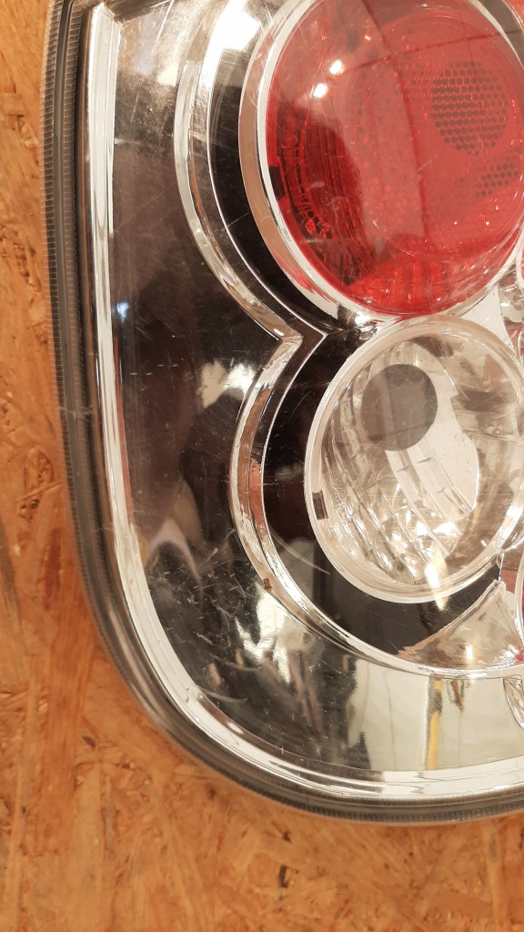 фото №6, Renault scenic лампа задняя задняя левая хром