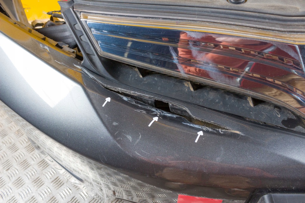 фото №6, Honda fit 2008- підсилювач pas перед бампер usa