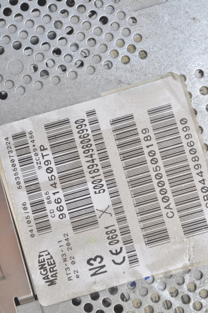 фото №9, Peugeot 607 lift радио cd 96614509tp