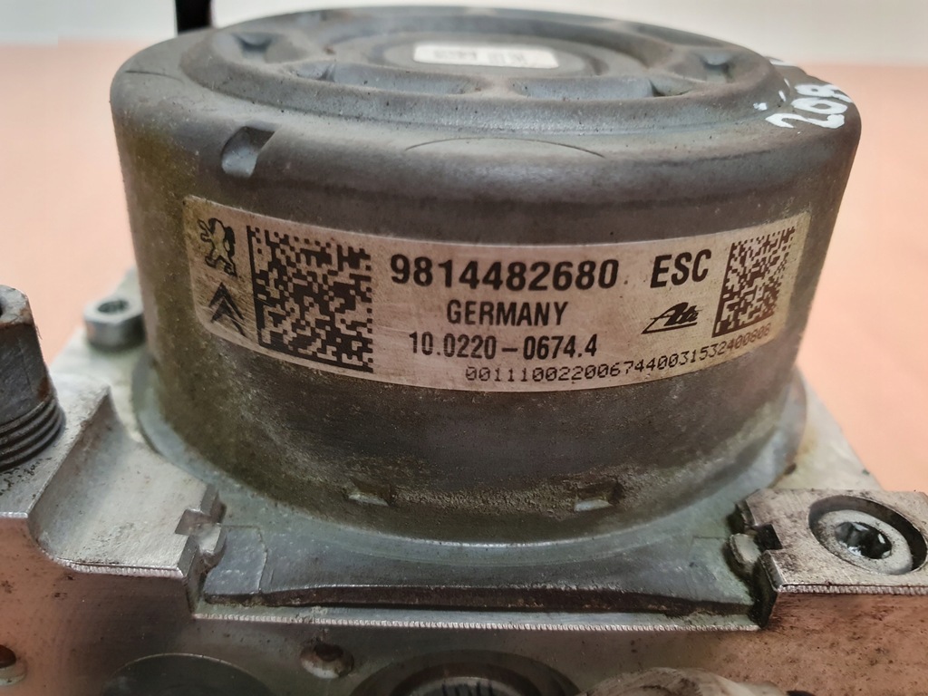 фото №13, Насос тормозная блок управления 9814482780 peugeot 208 c4 cactus
