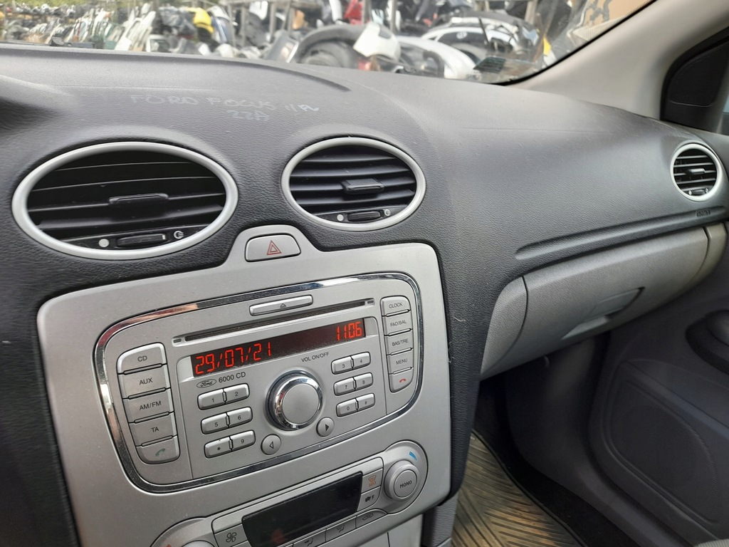 фото №7, Ford focus ii mk2 lift pulpit панель приладів приладова консоль