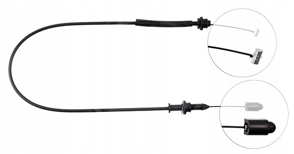 фото №1, Трос спидометра vw jetta golf ii 83-91