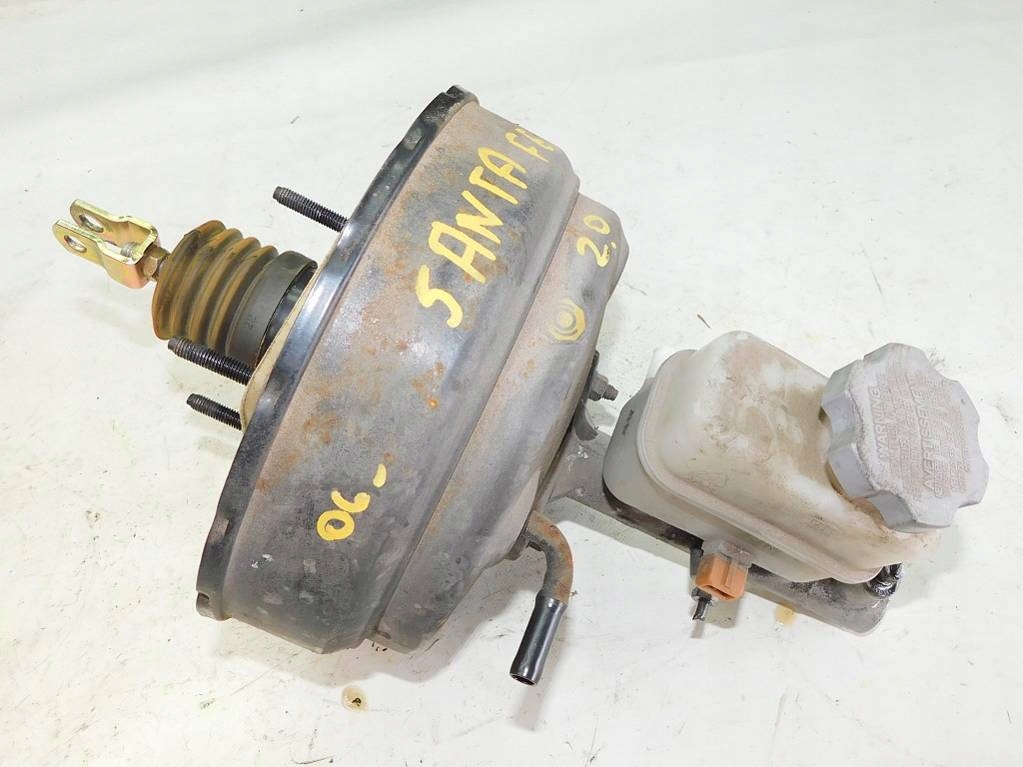 фото №7, Hyundai santa fe i 2.0b 06r усилитель тормозов тормозные