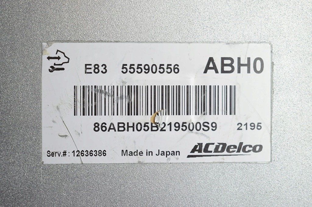 фото №4, Бортовой компьютер блок управления opel astra corsa 55590556