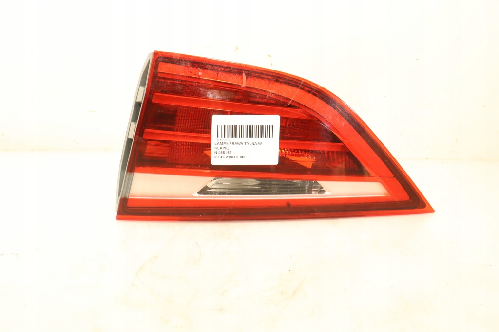 фото №1, Лампа правая задняя w крышка багажника bmw 2 f45