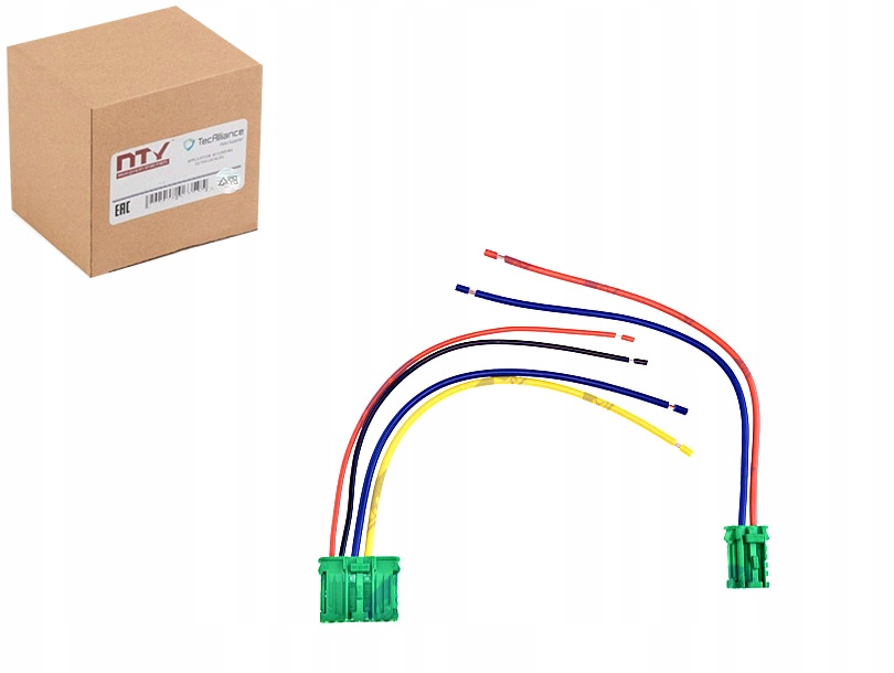 фото №1, Штекер кабелі резистора вентилятор citroen c2 2003- c3 2002- c5 2001-