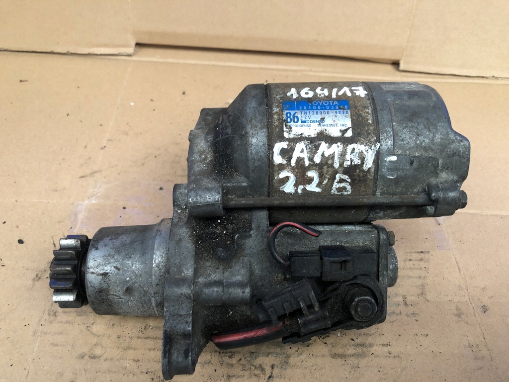 фото №1, Стартер toyota camry 2.2b 28100-03030