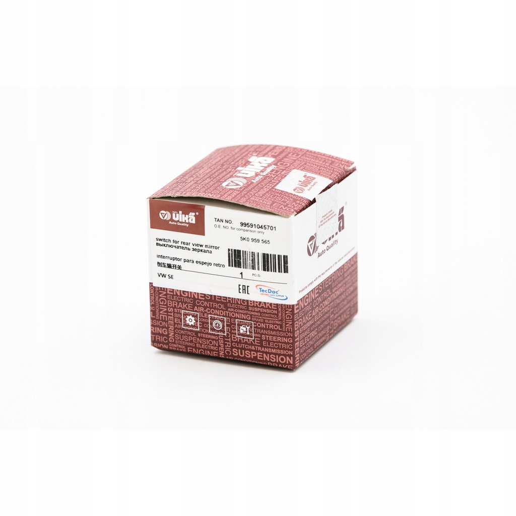 фото №6, Seat vw выключатель регулировка зеркало 5k0959565