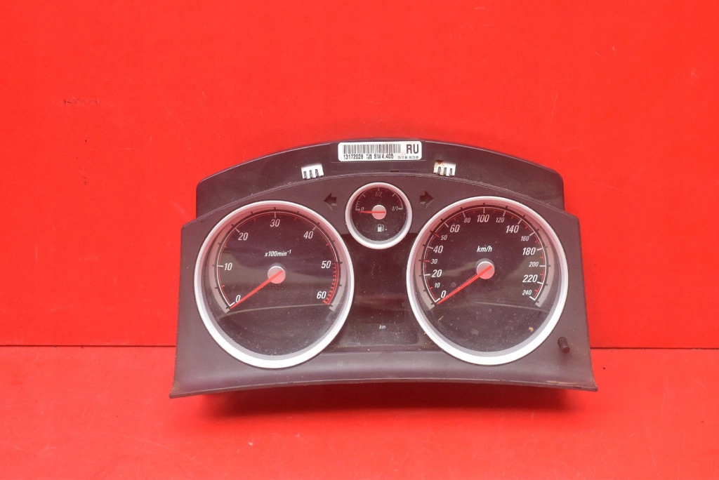 фото №8, Иммобилайзер бортовой компьютер набор счетчик приборы 55189925 opel astra 3 iii h 1.9 cdti