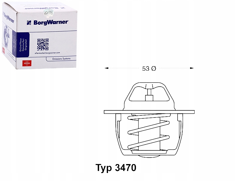 фото №1, Wahler 3470.89d50 термостат, середина охолоджуючий