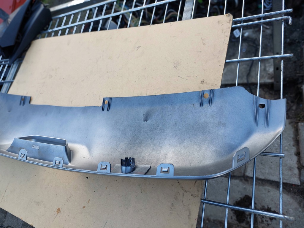 фото №6, Спойлер накладка бампера задня renault koleos ii