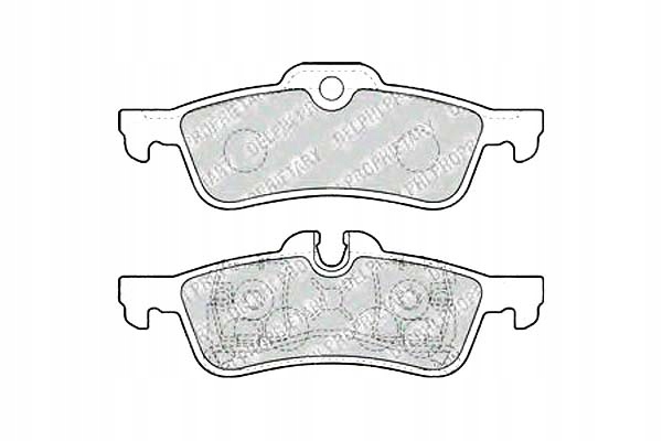 фото №1, Тормозные колодки тормозные lincoln continental mini r50 r53